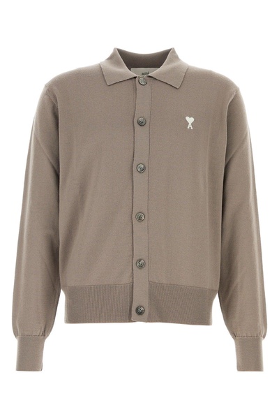 Ami Men Off White Adc Cardigan