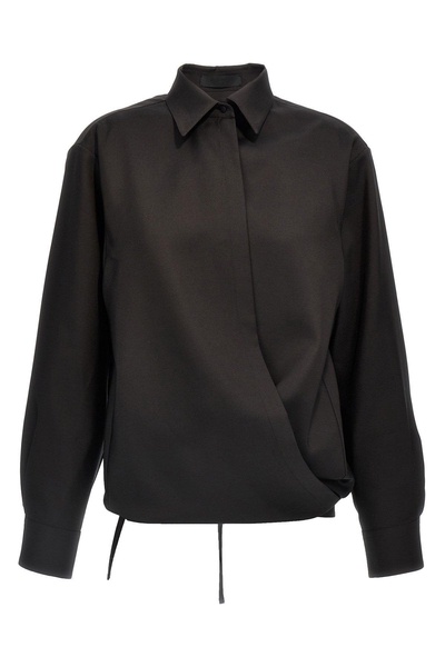 Valentino Garavani Women Valentino Techno Light Wool Shirt