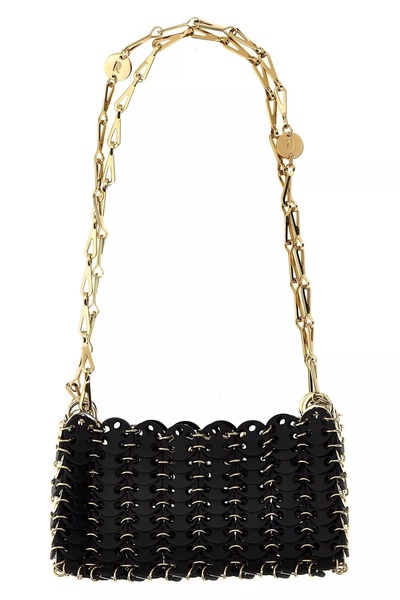 Rabanne Women '1969 Black Nano Bag' Shoulder Bag