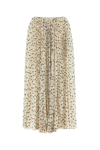 Saint Laurent Women Printed Georgette Skirt