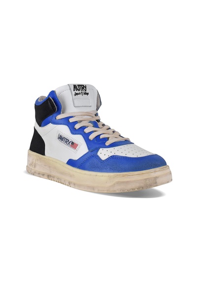 Autry Men Super Vintage Mid Sneakers