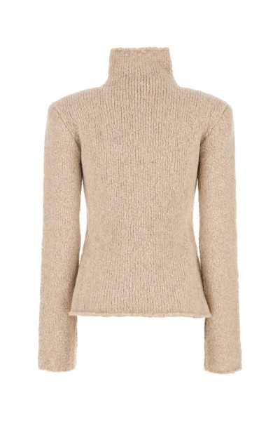 Beige Alpaca Blend Sweater