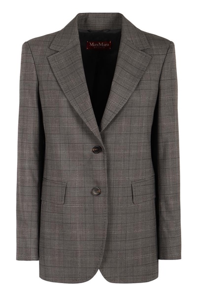 Max Mara Studio David Rince Of Wales Checked Jacket