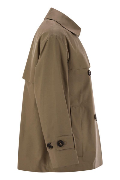 Max Mara The Cube Zeno - Drip-Proof Twill Short Trench Coat