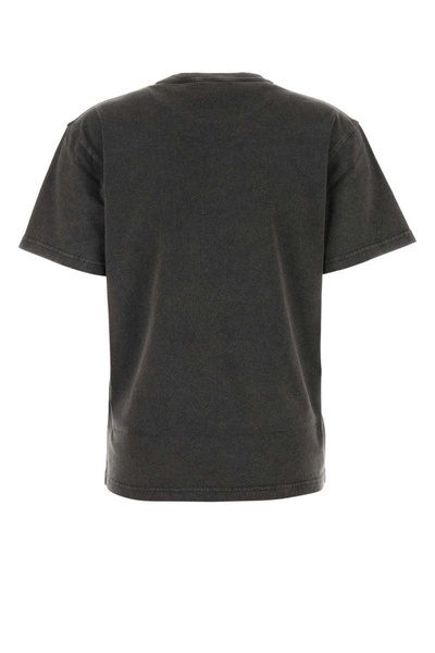 Charcoal oversize cotton t-shirt