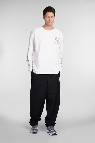 T-shirt In White Cotton