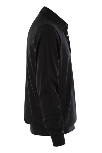 Fedeli Virgin Wool Polo Shirt