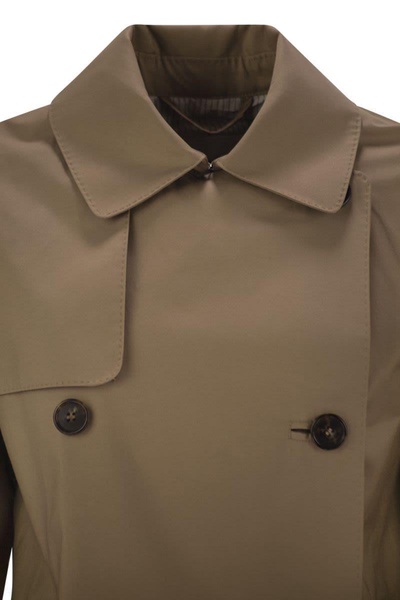 Max Mara The Cube Zeno - Drip-Proof Twill Short Trench Coat