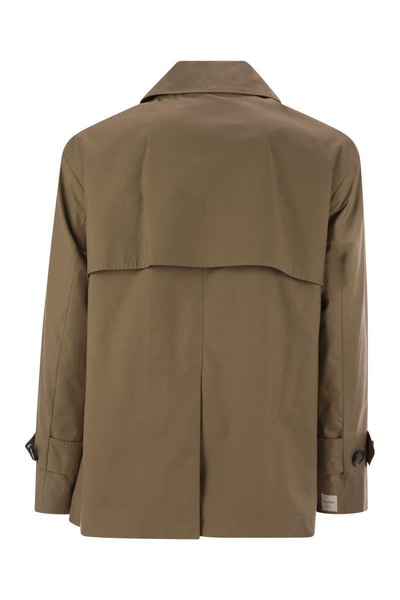 Max Mara The Cube Zeno - Drip-Proof Twill Short Trench Coat