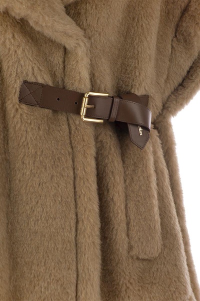 Max Mara Lanoso4 - Teddy Fabric Vest Cape