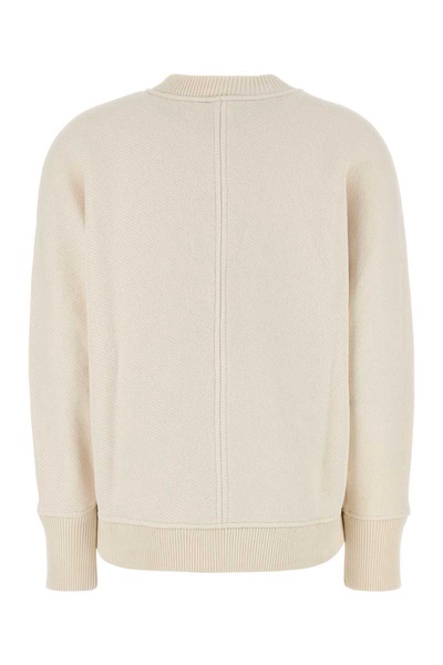Max Mara Women Ivory Cotton Blend Cral Cardigan