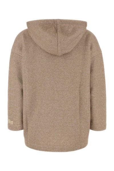 Max Mara Women Biscotto Cotton Blend Rally Sweatshirt