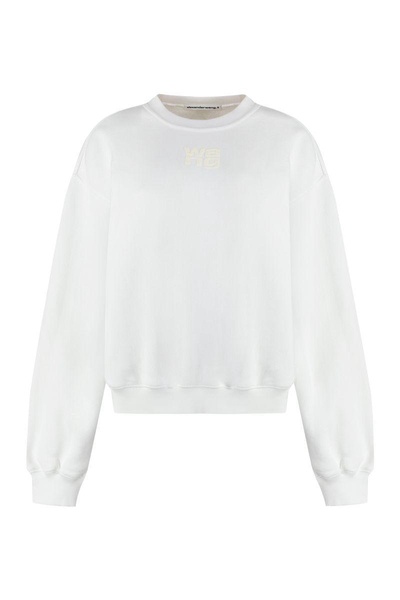Alexander Wang White Cotton Sweatshirt