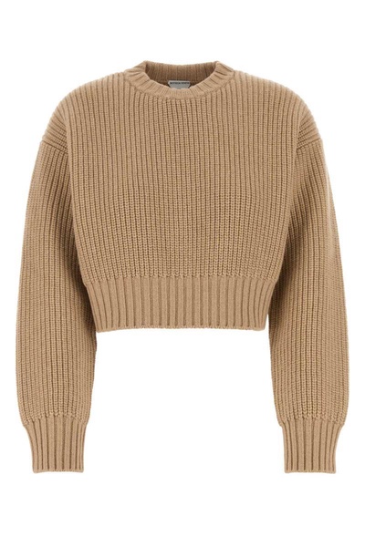Bottega Veneta Women Beige Wool Blend Sweater