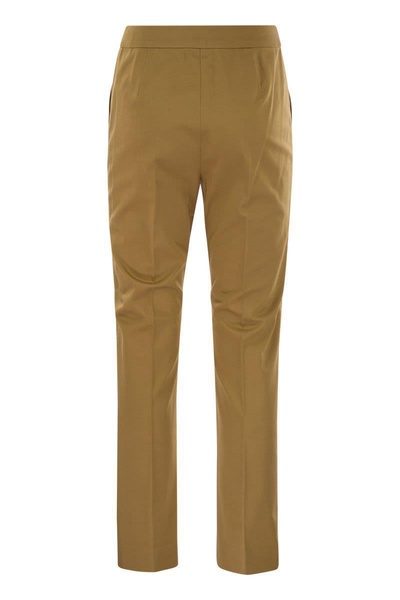 Max Mara Okra - Cotton Satin Trousers