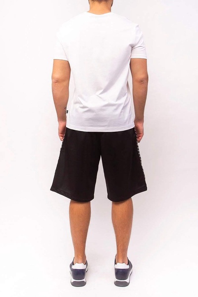 Bikkembergs Black Polyester Short