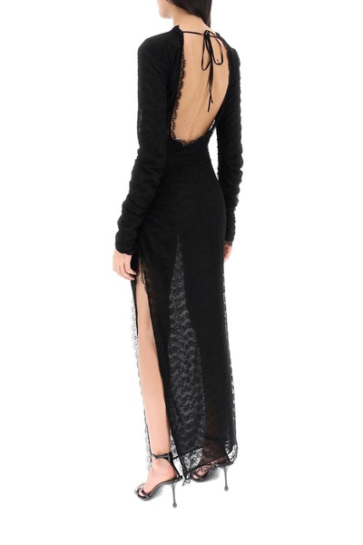 long lace gown