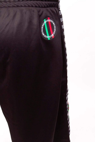 Bikkembergs Black Polyester Short