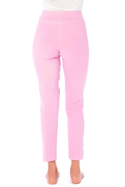 high waisted legging in raspberry