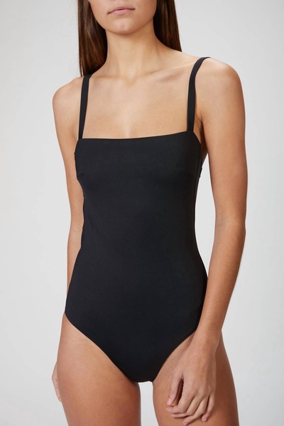 palma one-piece in black