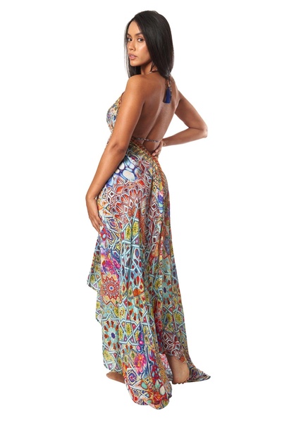 miami halter maxi dress