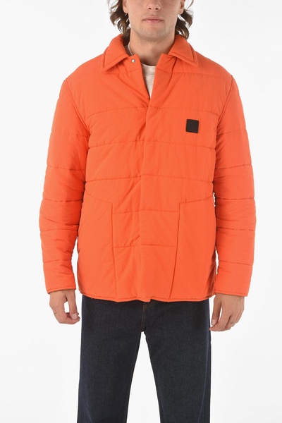 a cold wall hidden closure puffer jacket