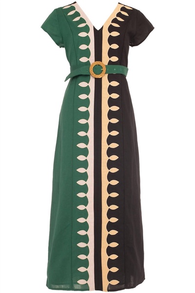 women's hallie dress in green