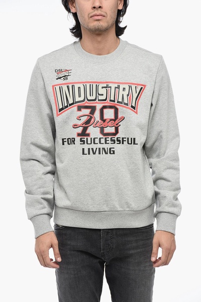 printed s-ginn-k36 crewneck sweatshirt