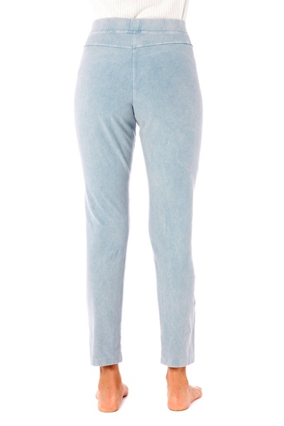 high waisted legging in denim