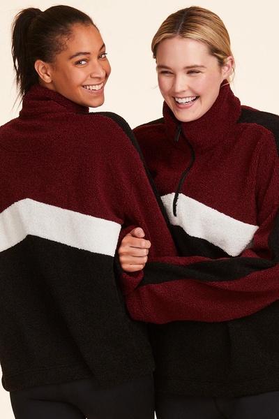 chalet sherpa quarter zip