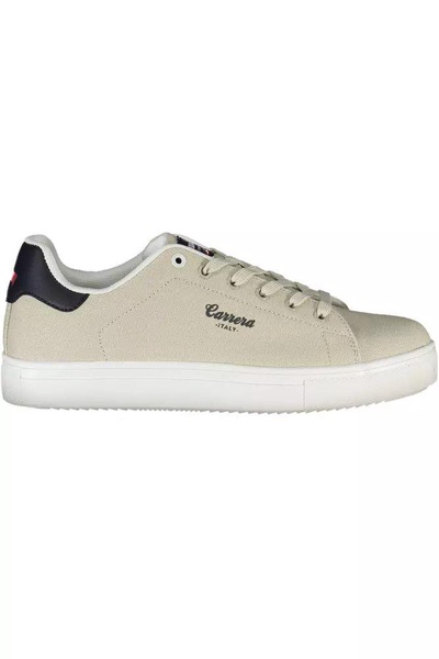 sleek  sneaker with contrasting men's accents
