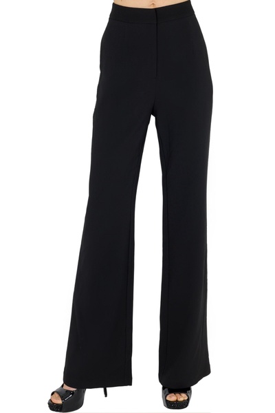 nina wide leg pant (black)
