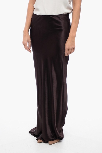 draped madeleen flared skirt