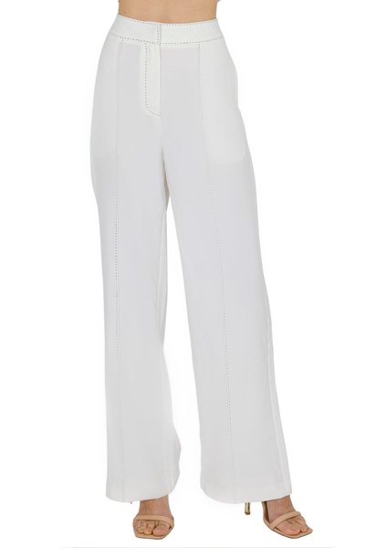 yena wide leg pant (white)