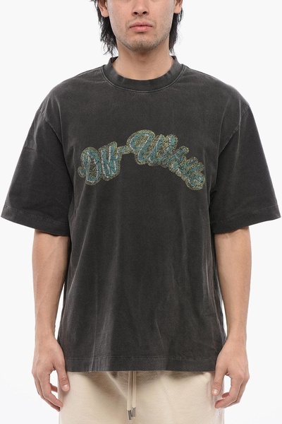 skate-fit bacchus printed t-shirt