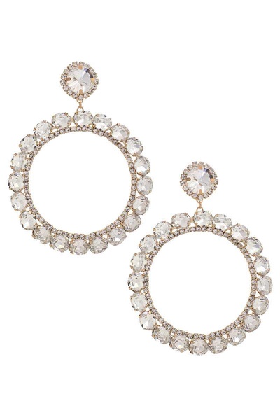 women's rhinestone dangle earring