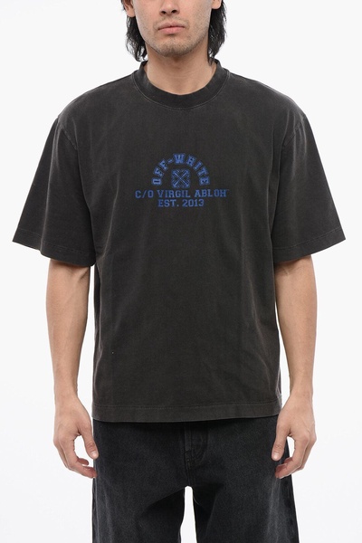 skate-fit washed t-shirt