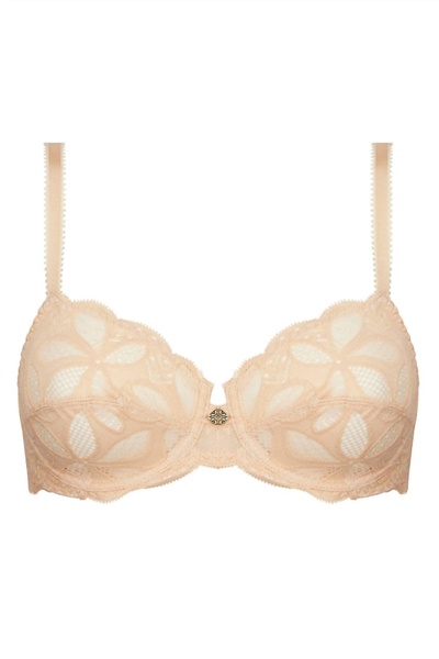 women's 3/4 cup bra in peche