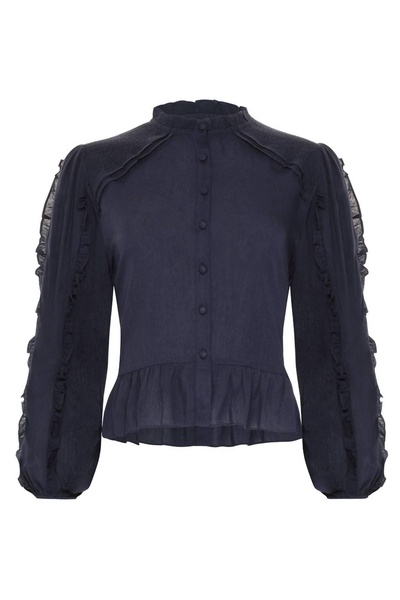 women's sarah top in navy
