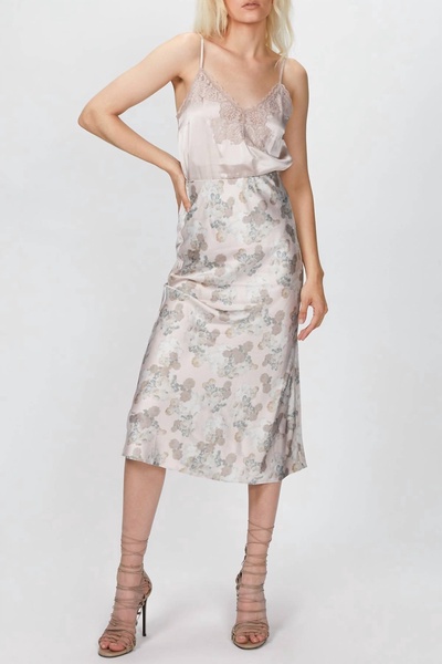aviva skirt in floral blur