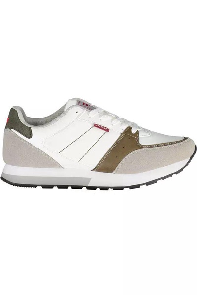 chic contrasting laced sports men's sneaker