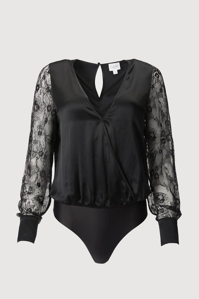 bette bodysuit in black