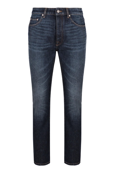 Palm Angels Stretch Cotton Jeans