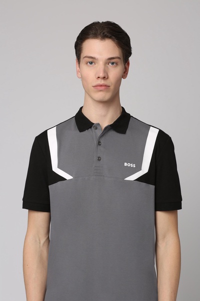 Boss Short Sleeve Cotton Polo Shirt