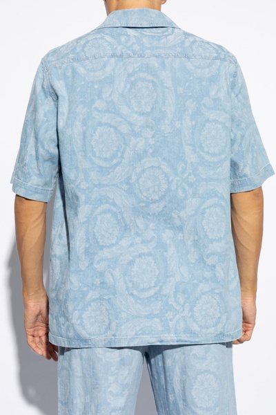 Versace Shirt with `Barocco` Pattern