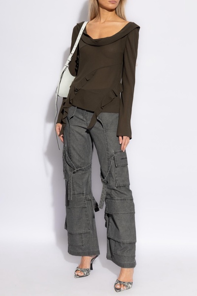 Acne Studios Top with ruffles