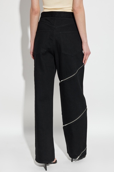 Alaia Jeans with zipper