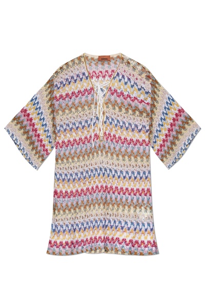 Missoni Beach dress with lurex thread