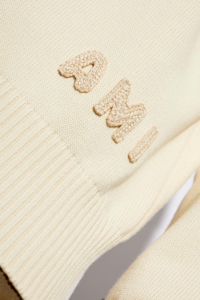Ami Alexandre Mattiussi Sweater with embroidered logo