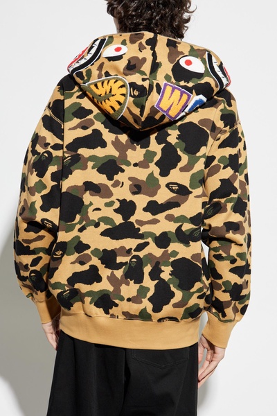 A Bathing Ape Sweatshirt with camouflage pattern